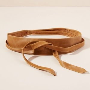 Anthropologie Ada Textured leather belt